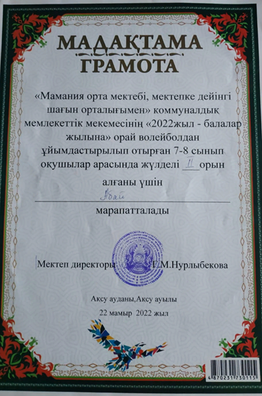 оқушылар жетістіктері